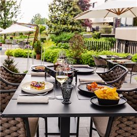 Outdoor evening Patio